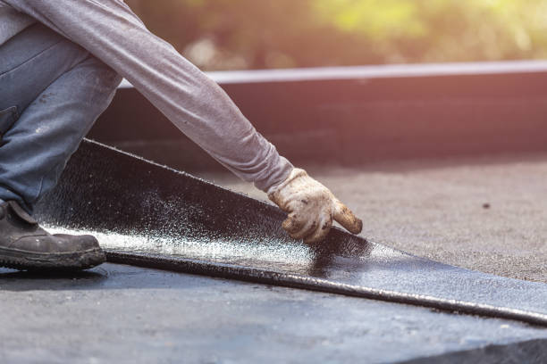 Professional Interior Drainage System technician working in New Madison, OH
